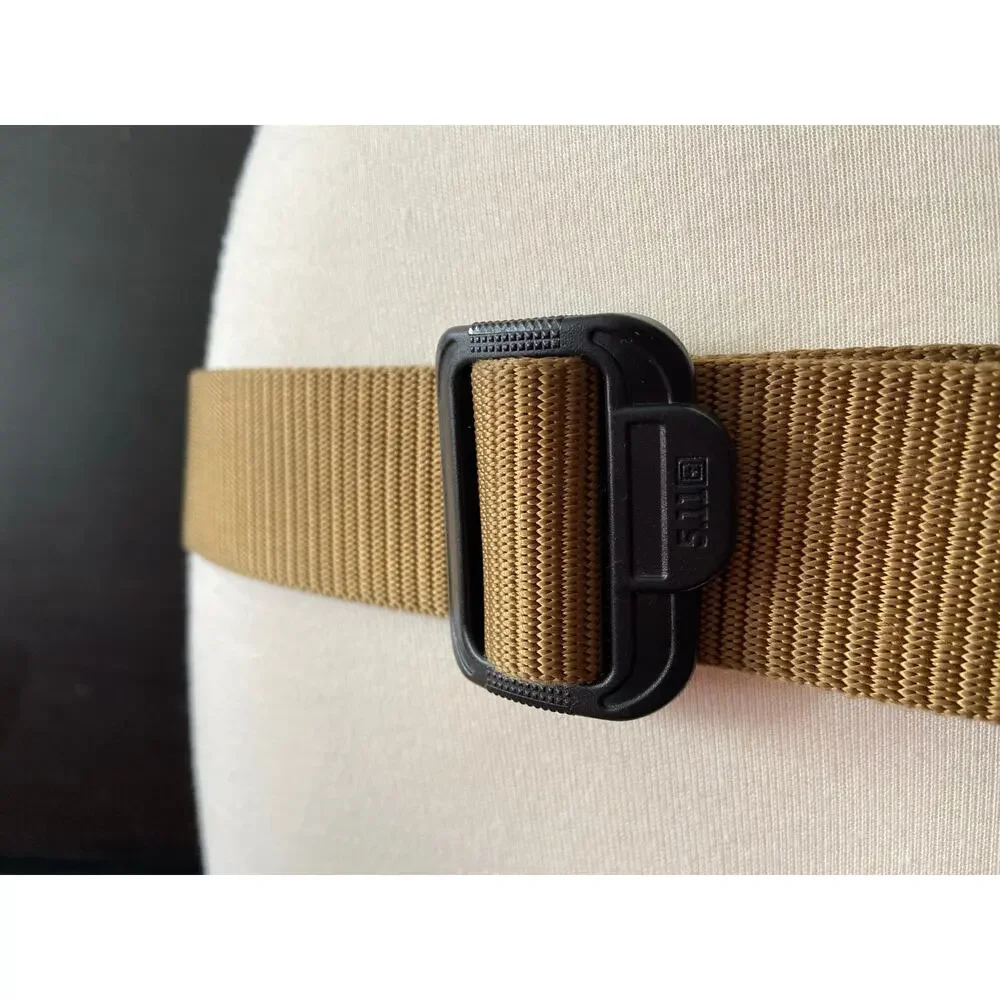 5.11 TACTICAL Tan Nylon Belt Womens sz M (Runs small)